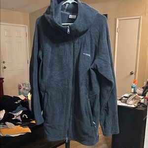 Columbia Charcoal Hooded Jacket